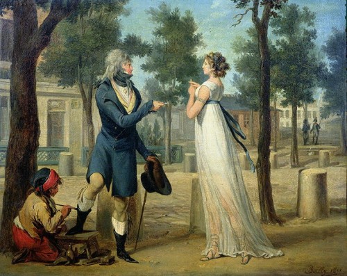 Incroyable et Merveilleuse,Paris 1797