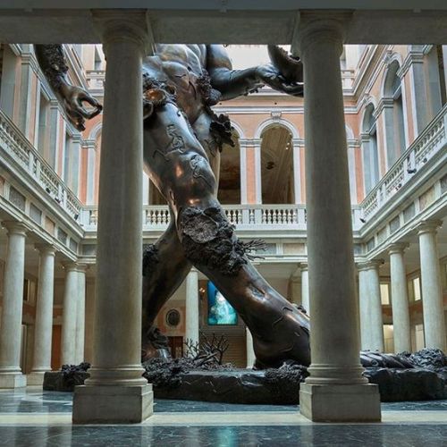 davidhansendesign:Damien Hirst; Demon with Bowl. Venice Biennale 2017