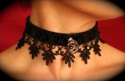 dominus-obsceno:  Such a beautiful collar for nights out with Master. 