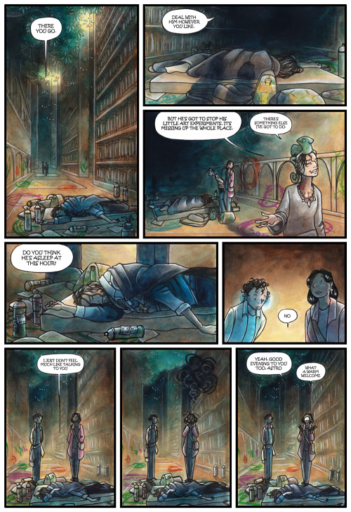 A Comic Version Of One Scene From A (long) SCP Tales Series I Wrote In December 2021 On SCP-FR, Minuit