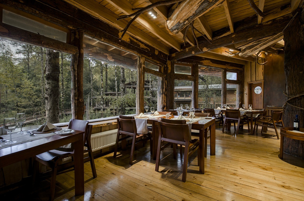 luxuryaccommodations:  Nothofagus Hotel &amp; Spa - Chile Built almost entirely