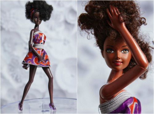 Porn photo stylemic:   Model creates black dolls with