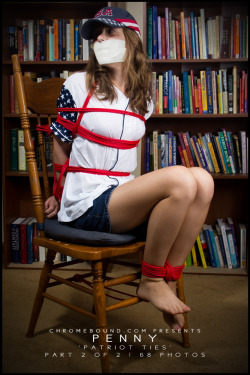 chromebinder: Penny being all patriotic.