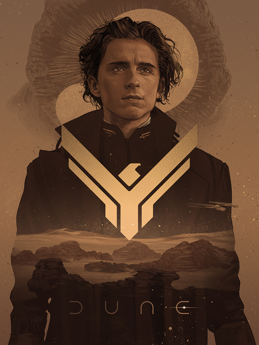 Dune Fan Art - Created by Ruiz Burgos You can follow the artist on Instagram and Twitter.