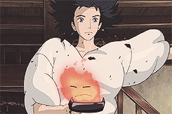 coldesttown:  “Sorry, I’ve had enough of running away, Sophie. Now I’ve got something I want to protect. It’s you.” -Howl 
