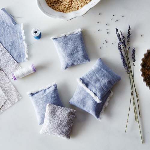 Lavender sachets for Food52.