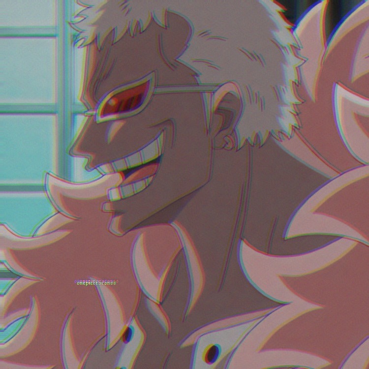 one piece headcanons !! 💌 on X: 𖠵 o doflamingo nunca tira seus