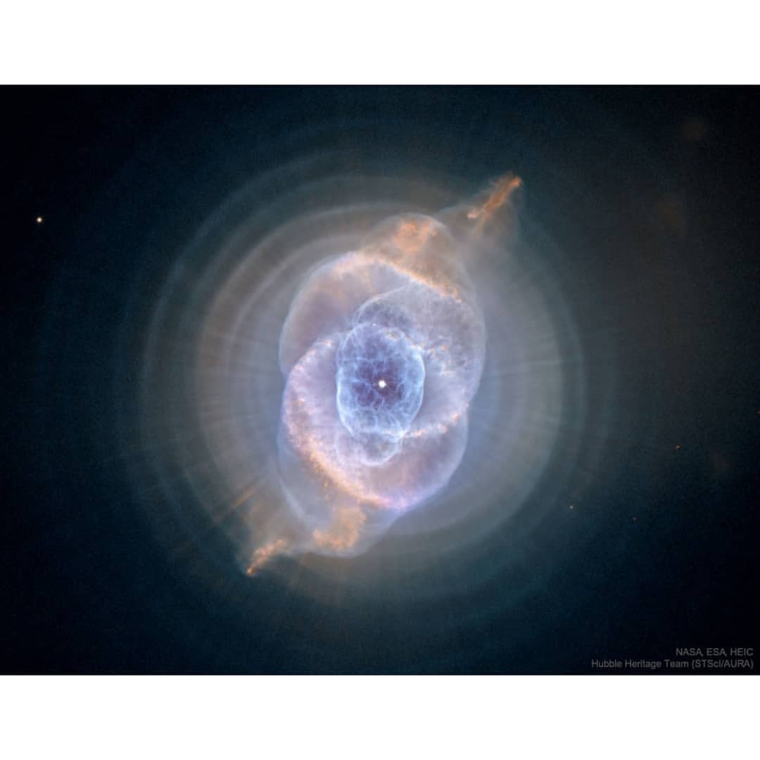 The Cat&rsquo;s Eye Nebula from Hubble   Image Credit: NASA, ESA, HEIC, and The