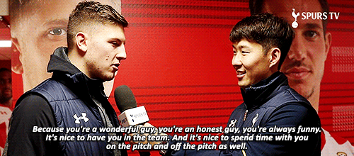 spurs-at-the-lane:Because you’re a wonderful guy, you’re an honest guy, you’re always funny. It’s ni