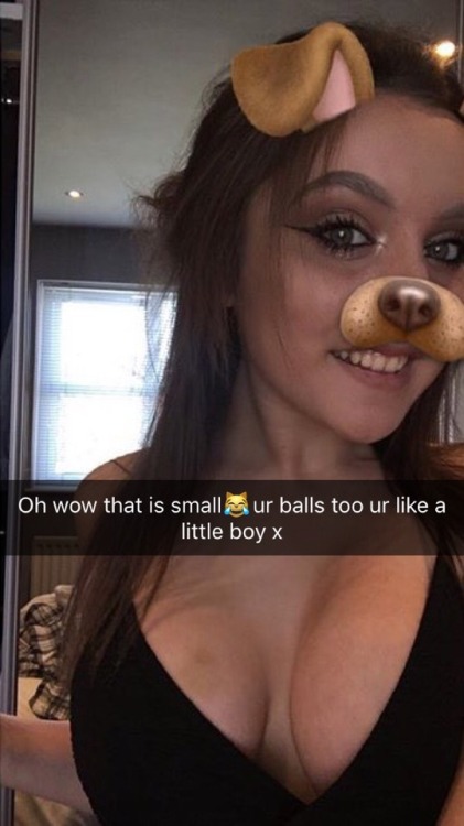 smallpenisreactions: my favourite hot slut Hannah giving me the hard truth but trying to still be ni