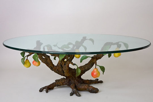 irisnectar:  Bronze furniture with organic forms by Victor Cicansky 
