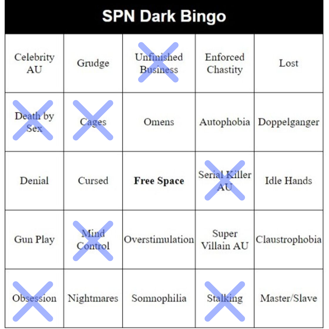 Dark Bingo Dark Bingo