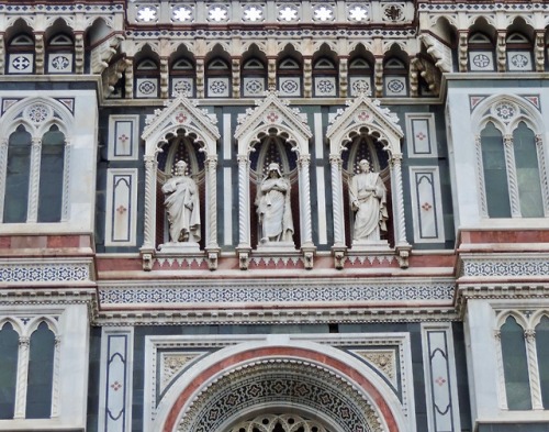 Facciata del Duomo, Firenze, 2019.