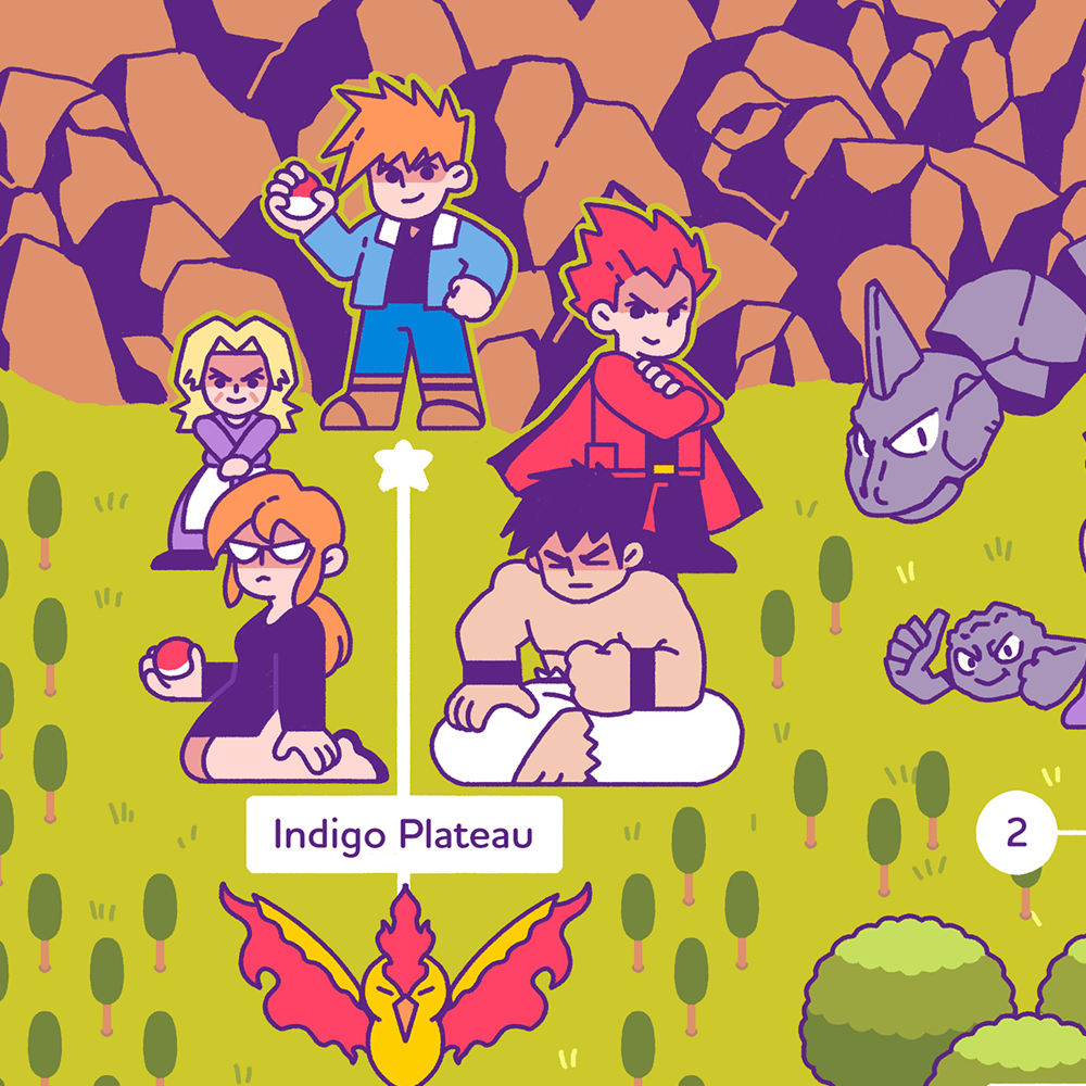 byronb: Happy Pokemon Day everyone! I finished this map of the Kanto region just
