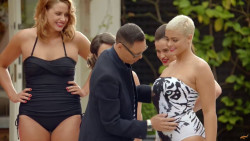 stefaniamodel:  With Gok Wan on set for Target Australia. Unlike a lot stylists, designers and fashionistas he embraces all body types. His energy on set was so positive and infectious. Go Gok for for helping to change society’s standards!