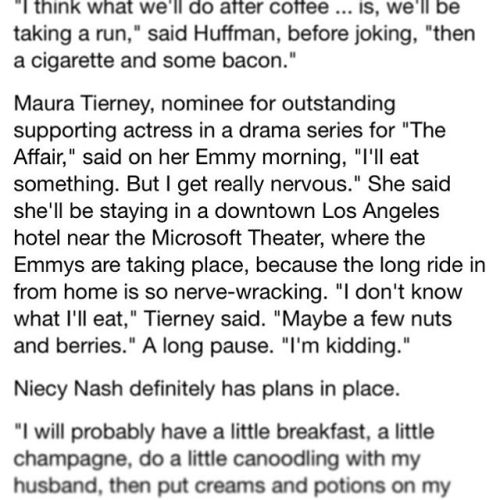 #MauraTierney for The Daily Mail