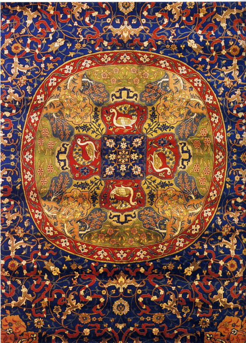 qanafir: 19th c. Iranian kashkai carpet (by ali eminov)