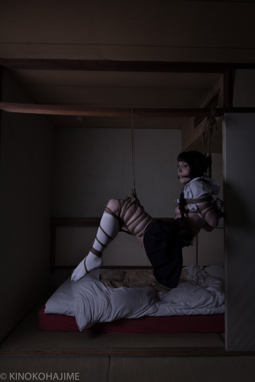 ropeandknot: Black LilacModel GestaltaRope Kinoko HajimePhoto Kinoko Hajime