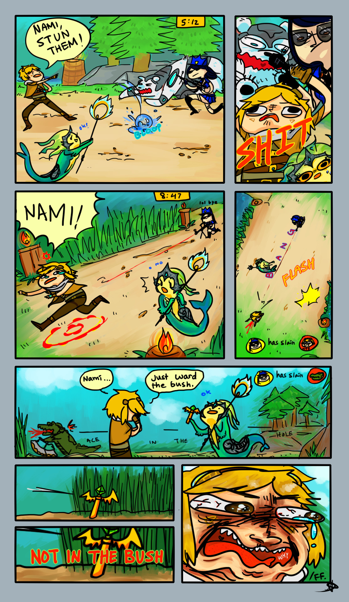 staraptors:  made a comic in homage to my wood 5 plays  bigger version (but shittier