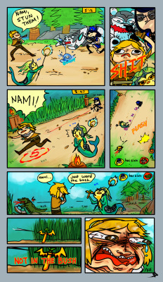 staraptors:  made a comic in homage to my wood 5 plays  bigger version (but shittier quality) 