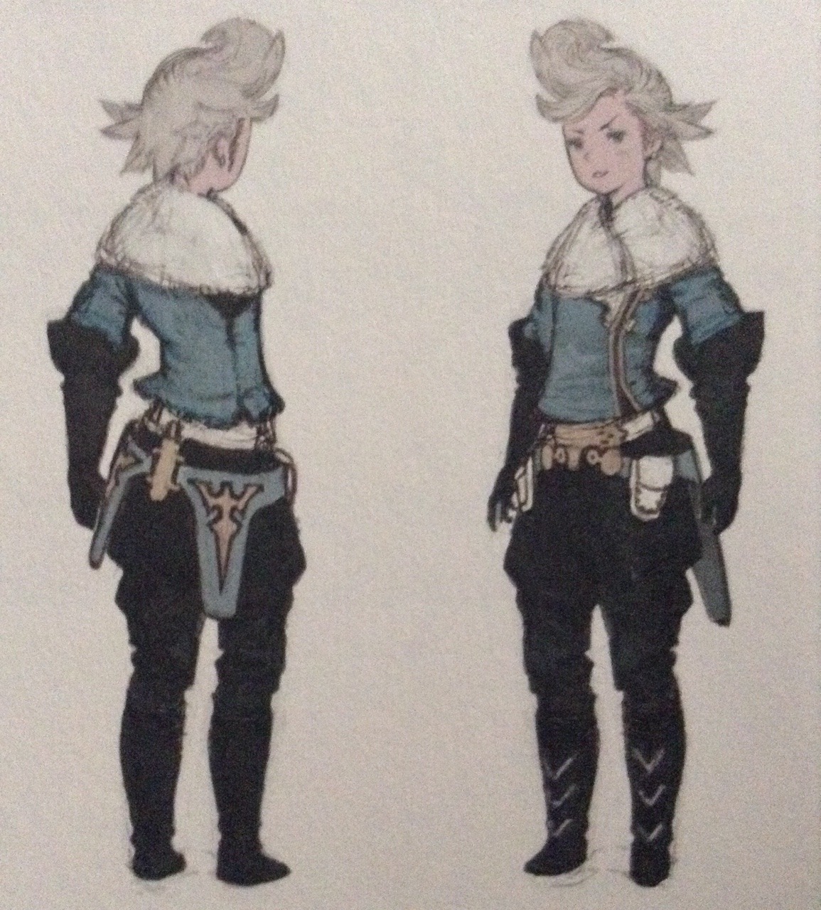 Bravely Art — Bravely Default - Ringabel Concept Art