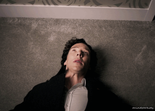 anindoorkitty:SHERLOCK: What the hell is that? What’s happening?MOLLY: You’re going into shock. It’s