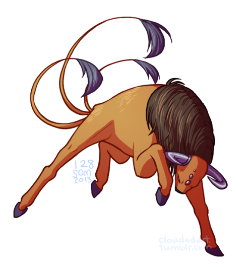 cloudedart:  Toro!
