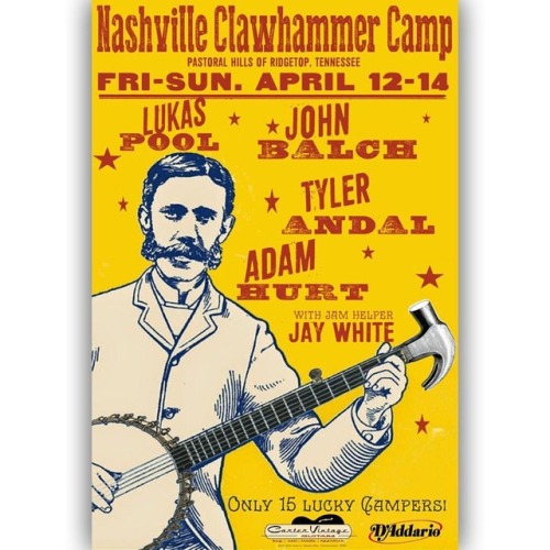 <p>Oh hi. Also, in the midst of all the #nashvilleflatpickcamp madness, we are opening registration for our fabulous #nashvilleclawhammercamp. Previous campers can register NOW and the general public can register November 1st. Spots are already going fast so if you’re hoping to spend some quality time with @clawhammerist and @johndbalch and @tylerandal and @ozarkbanjoco then I suggest you go to clawhammercamp dot com and get you some camp. #banjo #clawhammer #lukaspoolisteachinghereforthefirsttimeandhesawesome (at Fiddlestar)<br/>
<a href="https://www.instagram.com/p/BpapJd0lxfF/?utm_source=ig_tumblr_share&igshid=1ptrybxv3wx0i">https://www.instagram.com/p/BpapJd0lxfF/?utm_source=ig_tumblr_share&igshid=1ptrybxv3wx0i</a></p>