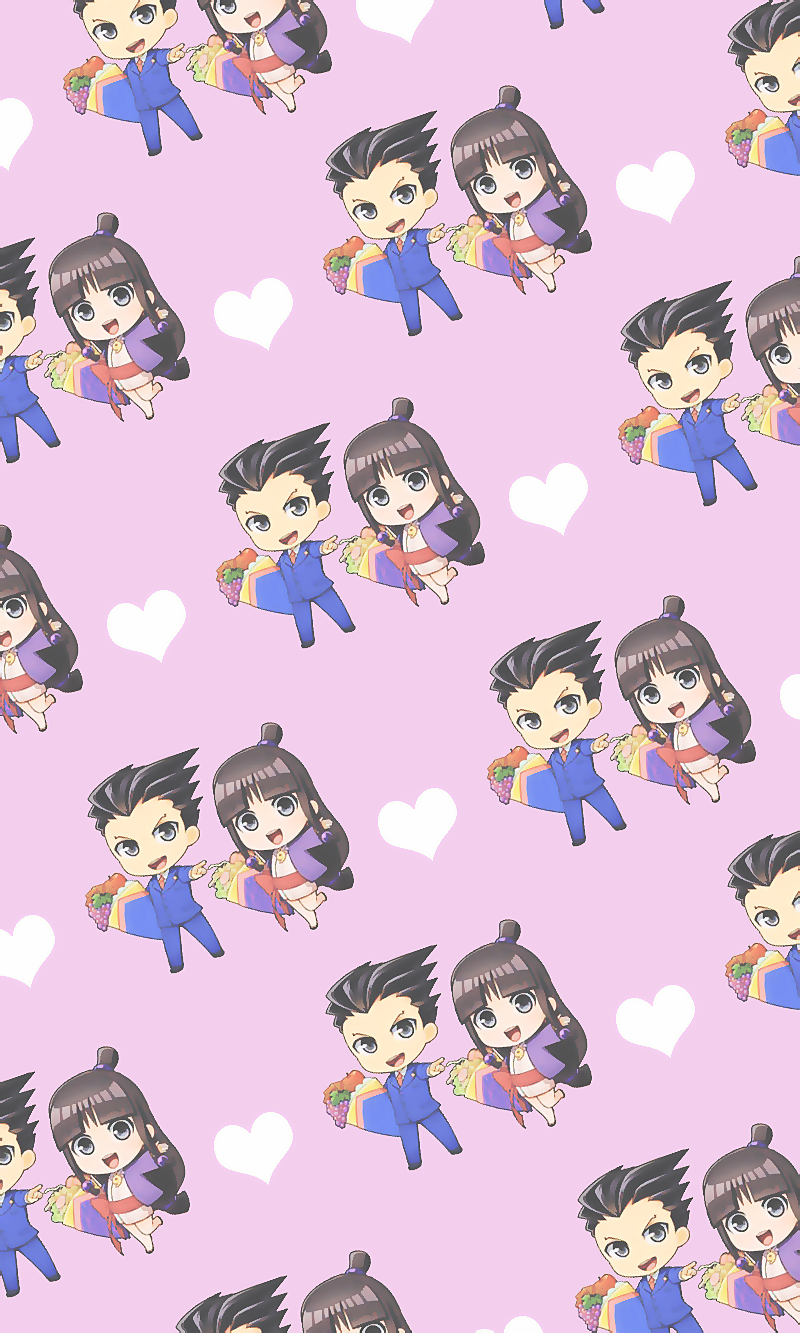 nanahoshis:  Ace Attorney Mobile Wallpapers* 800 x 1333 pixels*Click the image to