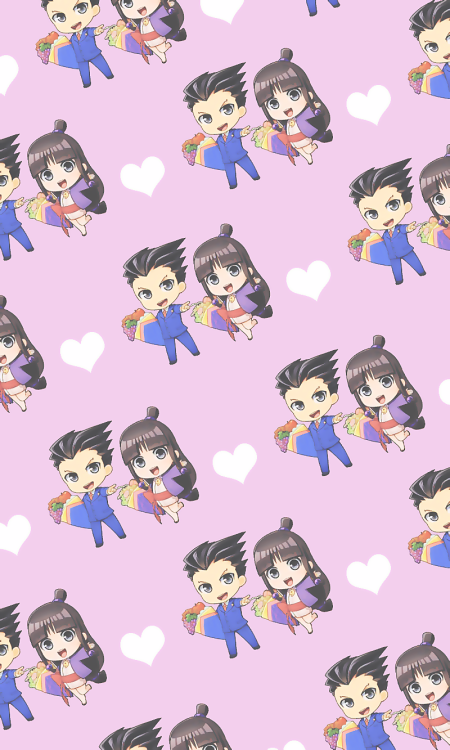 nanahoshis:  Ace Attorney Mobile Wallpapers* 800 x 1333 pixels*Click the image to see full size* More Wallpapers