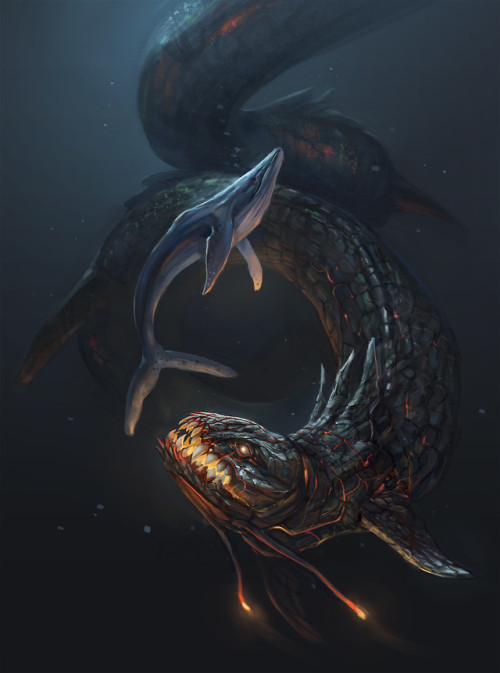 massiveskyandseacreatures: Hellfish by Lisa Steinberg /o/-\o\ Original post found here