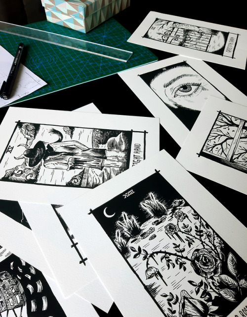 Prints prints prints!  Nick Cave inspired illustrations.thelovelycreatureart.storenvy.c