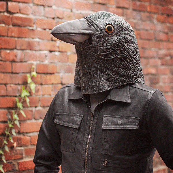 laughingsquid:  Giant Crow Mask by Archie McPhee
