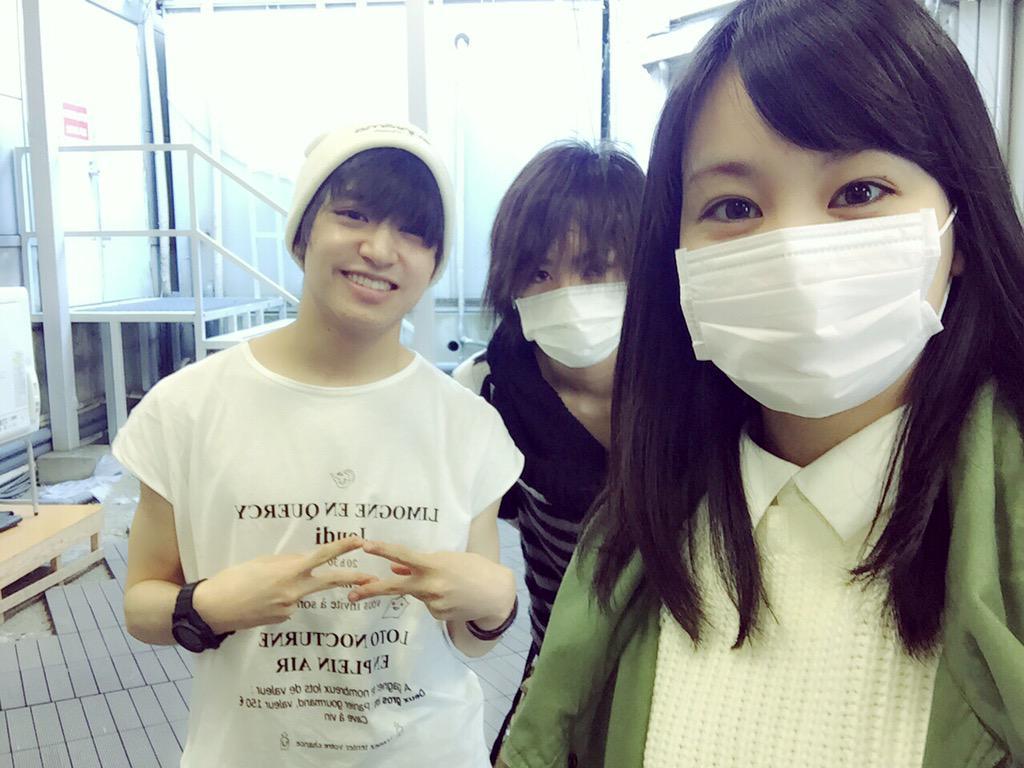b2uty-seoul:  Yui Ito (sakura) upload this photo on her twitter~ Mask couple again?