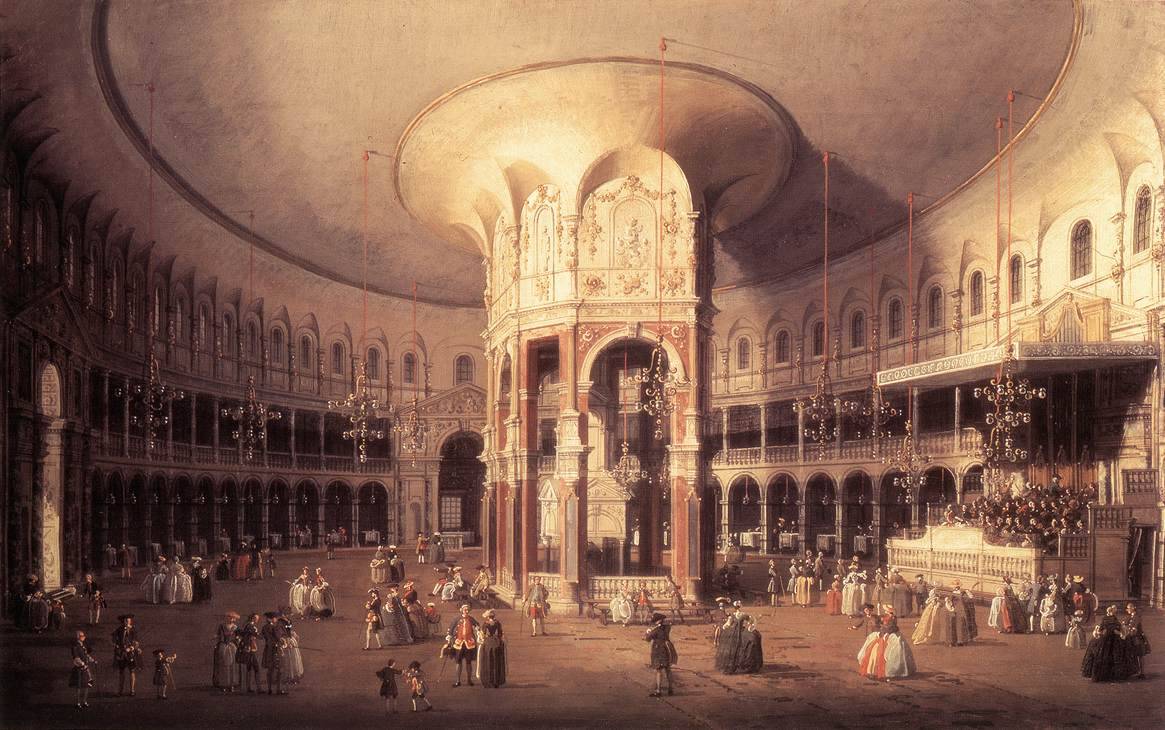 artmastered:  London scenes by Canaletto, mid-18th century Venetian artist Canaletto
