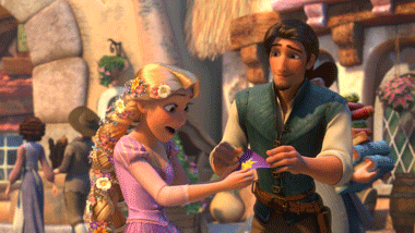   Rapunzel was Raised to Not Show Physical Affection  