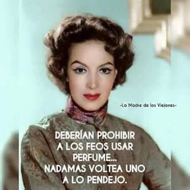 mariafelixmariabonita:Imagen de María Félix usada para un meme.