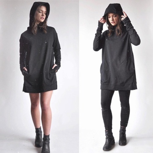 ITS BACK! We love our UNISEX LONG PULLOVER - the simplest pieces that are easy to wear can sometimes