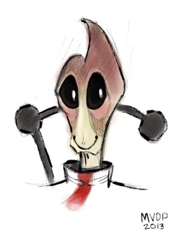 sketchinthoughts:  Annnnnd now Mordin 