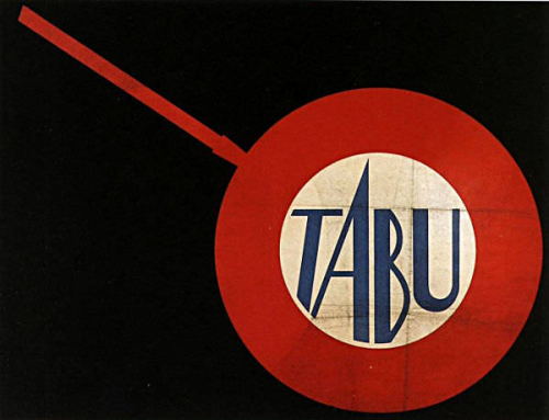 ein-bleistift-und-radiergummi:Julius Klinger Illustration/Poster Design ‘Tabu’ 1921