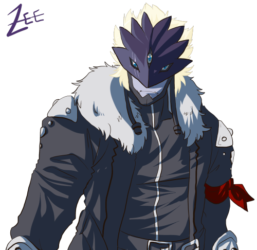 zommbro:Doodle of Zee, my Beelzemon OC/ FUCK WHY CANT I DRAW HIM BETTER!?