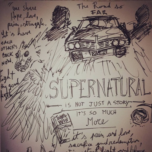 #thankyousupernatural #supernatural #Spnfamily #spnfandom #spnart #spnfamilyforever https://www.inst