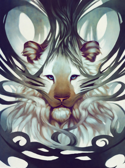 jademere: Compilation of my Surreal Tigers over the last year(s) :) This was a fun sketch subject to work on, but I’m moving on to other things now and probably won’t be adding to these guys anymore. 