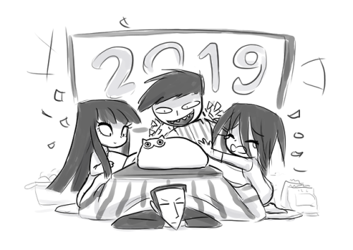 Happy New Year 2019!!! Annnndddd, Glitch will update tomorrow! Wish everyone have a great year!