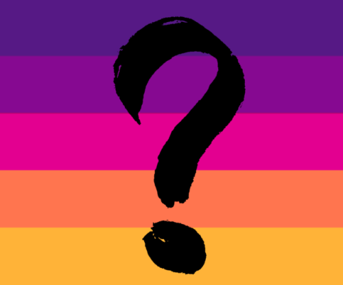 disasterbisexual:  so I made a questioning pride flag! there are three versions, one with a black qu