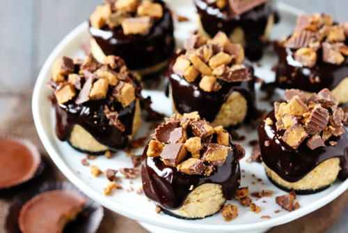 huffposttaste:  For National Eat Junk Food Day, put a Reese’s Peanut Butter Cup on it.