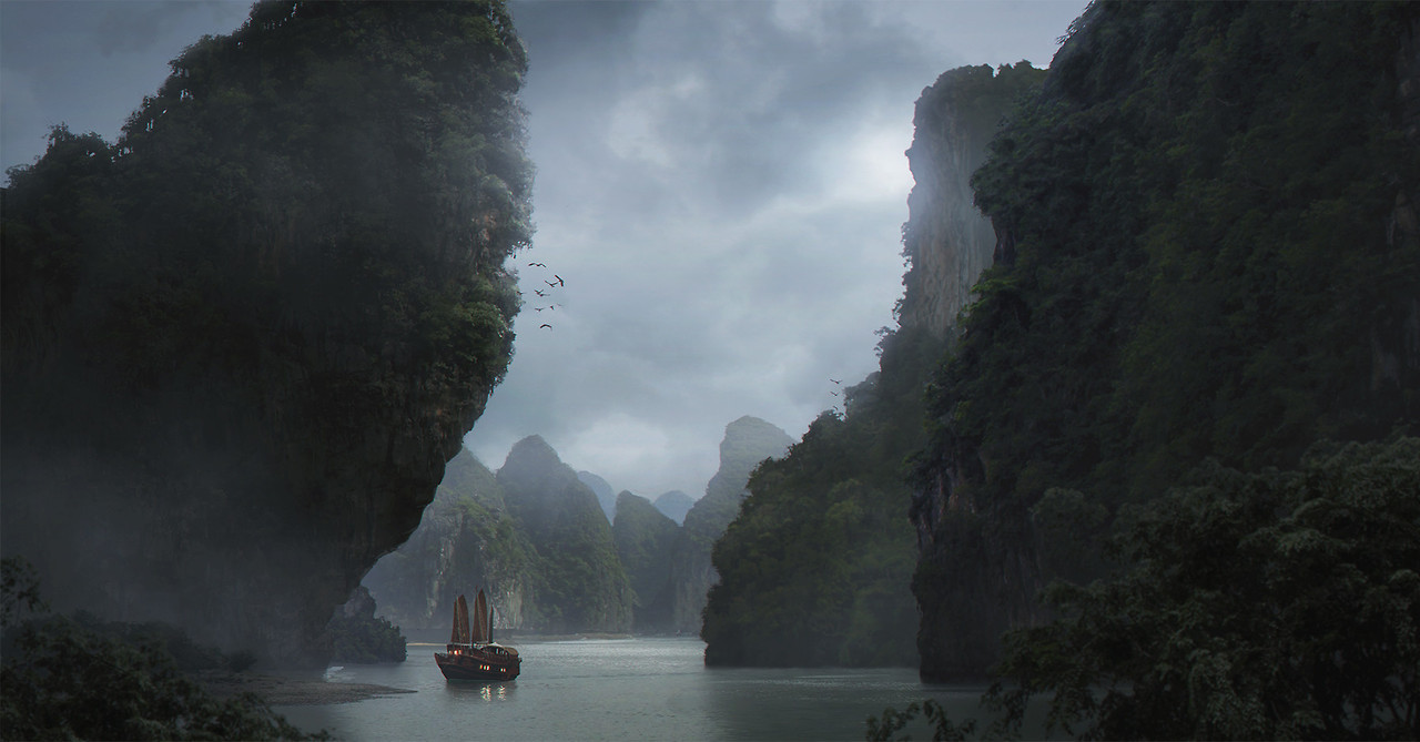 theamazingdigitalart:  The amazing digital art of  Julien Gauthier     Digital Painting