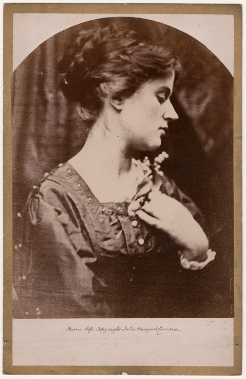 Marie Spartali Stillman by Julia Margaret Cameron, 1868