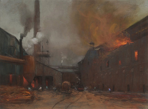 Herman Heijenbrock - Early 20th century Industrial landscapes (for those who still have doubts about