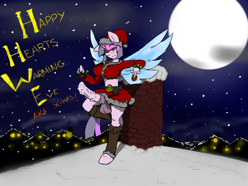 Mistletoe with Cold-Blooded Twilight I hope you like it my friend, Merry Christmas/Happy